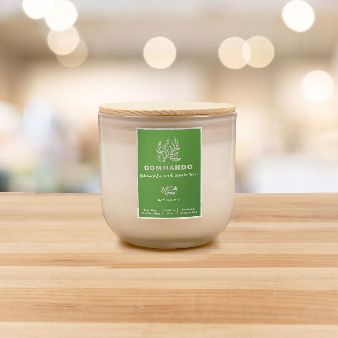 Commando 2-Wick Candle