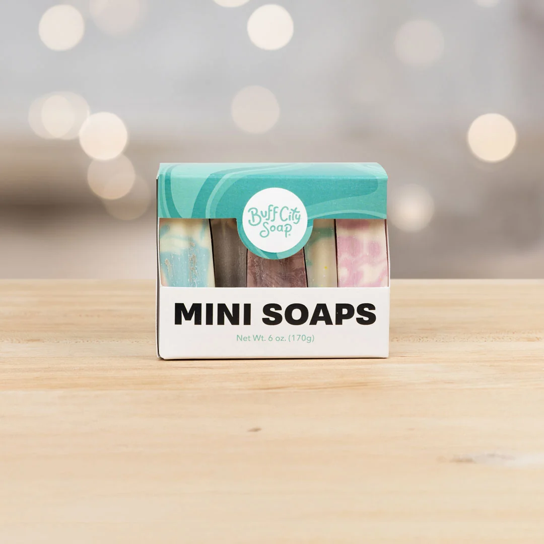 Essentials Shea Butter Mini Soap Set - Image 3